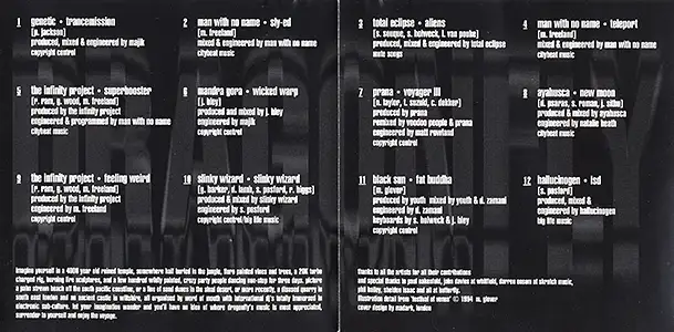 Various Artists - A Voyage Into Trance mixed by Paul Oakenfold: Inside