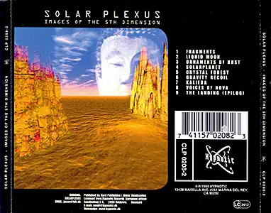 Solar Plexus - Images Of The 5th Dimension: Back