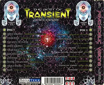 Various Artists - Psychedelic Visions - The Best of Transient Records: Back