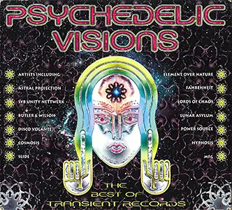 Various Artists - Psychedelic Visions - The Best of Transient Records: Front