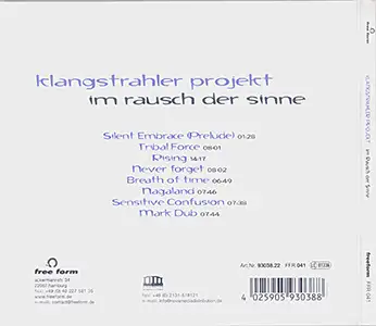Klangstrahler Projekt - Im Rausch der Sinne: Back