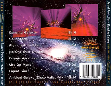 Astral Projection - Dancing Galaxy: Back