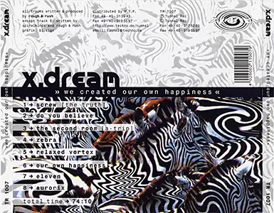 X-Dream - We created our own happiness: Back