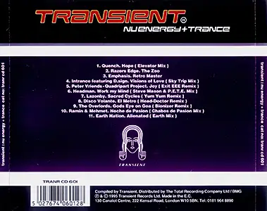 Various Artists - Transient 1: Back