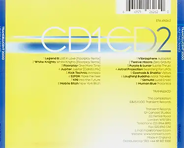 Various Artists - Trancelucent, Uplifting Trance 2000: Back