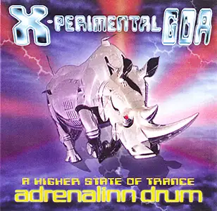 Adrenalin Drum - XPerimental Goa: Front