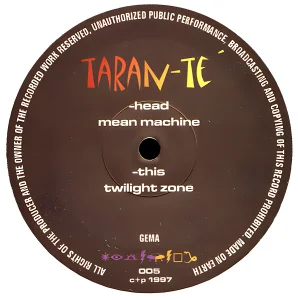 Taran-Te Twilight Zone EP