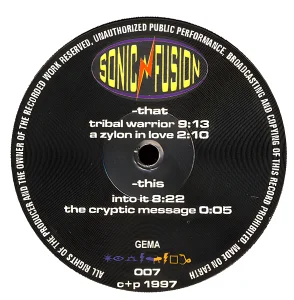 Sonic fusion Tribal warrior EP