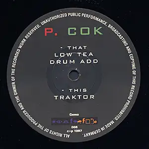P. Cok Low Tea Drum Add EP
