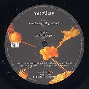 Rastaliens Unidentified Species EP