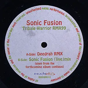 Sonic Fusion Tribal Warrior EP