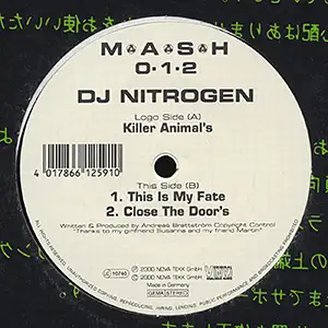 DJ Nitrogen Killer Animal's EP