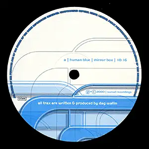Human Blue Mirror Box EP