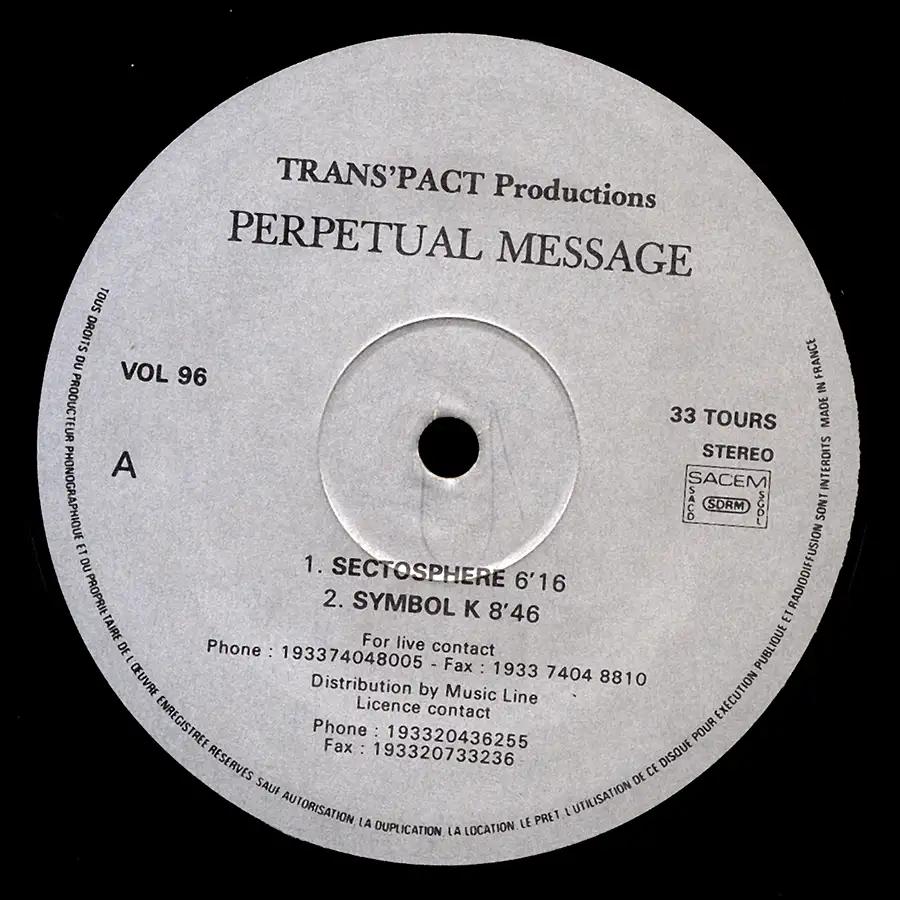 Perpetual Message Sectosphere EP
