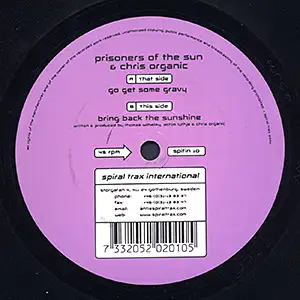Prisoners of the Sun & Chris Organic Go get some Gravy EP