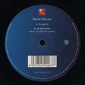 Reefer Decree Curved Air EP