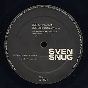 Sven Snug Verscharft EP