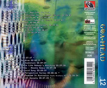 Various Artists - Goa Head 12: Back