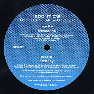 1200 Mics The Mescalator EP