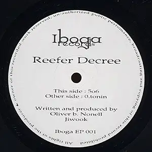 Reefer Decree O.Tonin EP