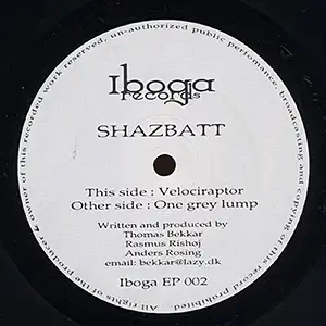 Shazbatt Velociraptor EP