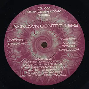 The Unknown Controllers Venus Tongue Sandwich EP