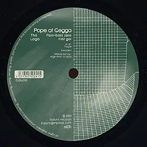 Pope of Gegga First Go! EP