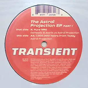 Astral Projection - The Astral Projection EP Part 1: Side A