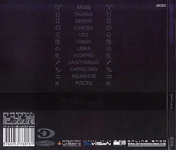 Talamasca - Zodiac: Back