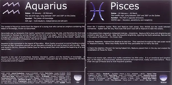 Zodiac by Talamasca album, CD from 2003 at PsyDB