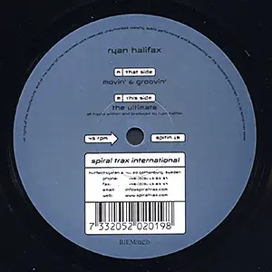 Ryan Halifax Movin' & Groovin' EP
