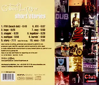 Gabriel Le Mar - Short Stories: Back
