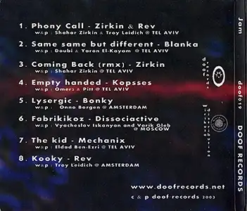 Various Artists - Jam: Back