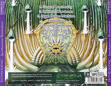 Entheogenic - Spontaneous Illumination: Back