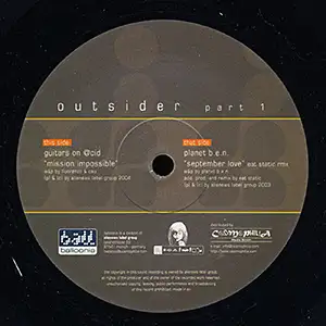 Various Artists Outsider Part 1 EP