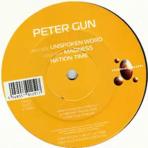 Peter Gun Unspoken Word EP
