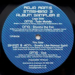 Various Artists Raja Ram's Stash Bag 3 - Sampler 2 EP