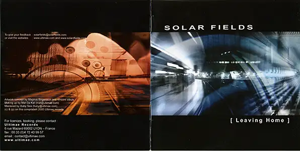 Solar Fields - Leaving Home: Extra