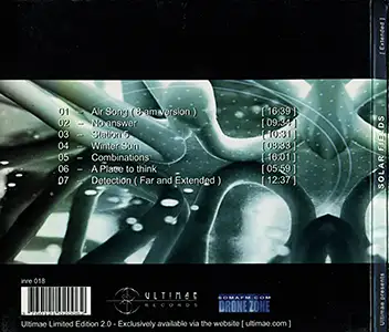 Solar Fields - Extended: Back