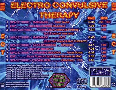 Space Tribe - Electro Convulsive Therapy: Back